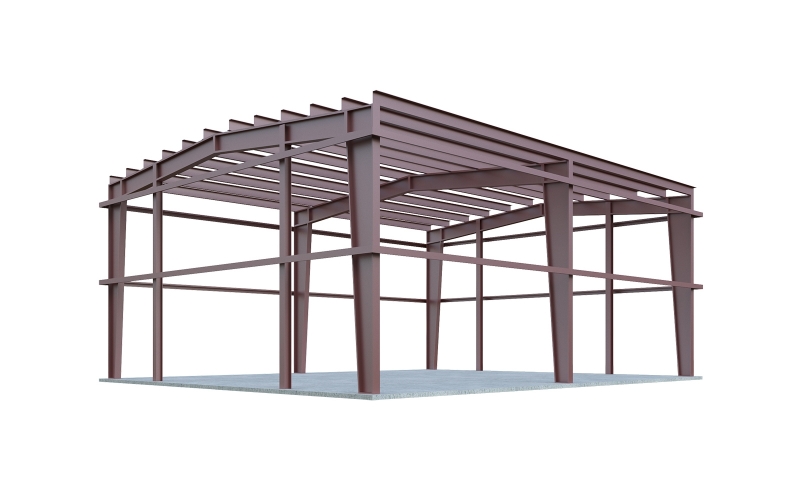 Case pe structură metalică 